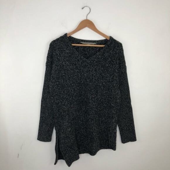 Athleta Northern Lights Cashmere and Wool Chunky Knit Sweater with Zipper Side - Picture 2 of 12